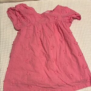 Zara Pink Textured Dress